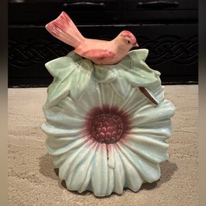 Vintage 1940’s McCoy Bird Wall Pocket Planter